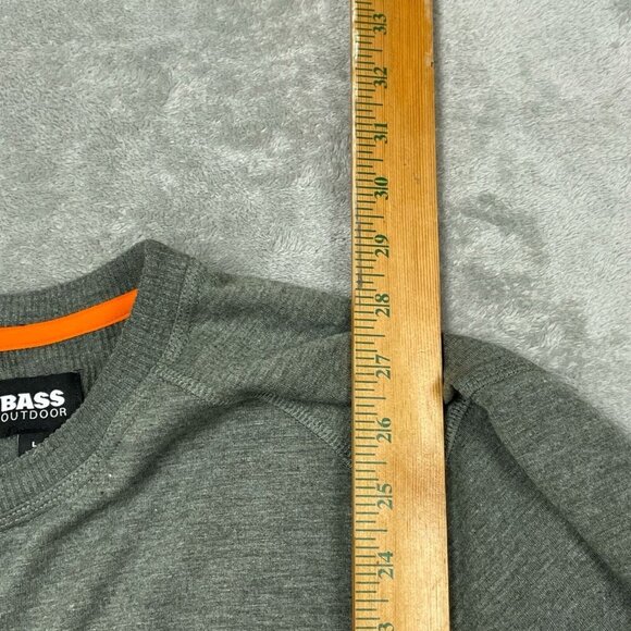 Bass Outdoor Mens Long Sleeve Shirt With Pocket L  Deep Depths NWT 6287 - Picture 7 of 9